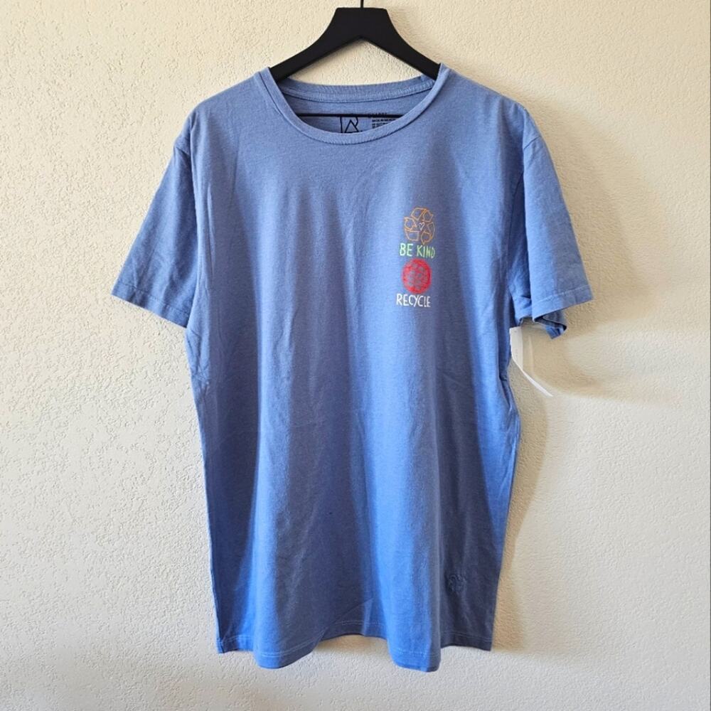 Urban Outfitters RePurpose Blue Graphic T-Shirt